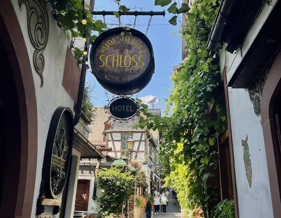 Rhine & Moselle Cruise Aboard Riviera Resplendence includes a day to visit the Rudesheim Drosselgasse