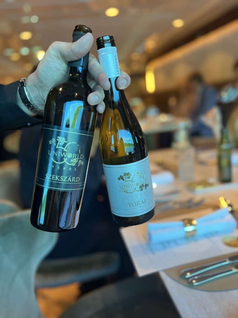 Cruising The Capital Cities Of The Danube On Uniworld’s Newest Ship (2026 REVIEW) 18 Serbian wines served at lunch and dinner.