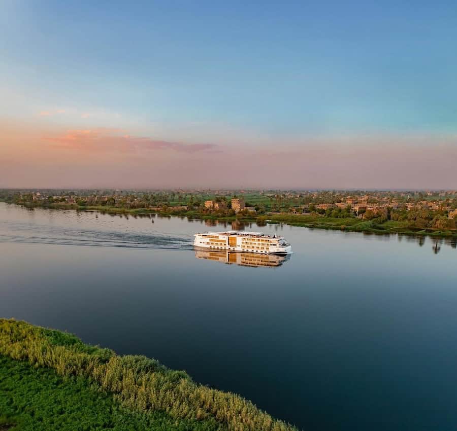 The 82-passenger Viking Sekhmet joined Viking's growing Nile River fleet. Michael Consoli plans to take a group on his vessel in 2029 